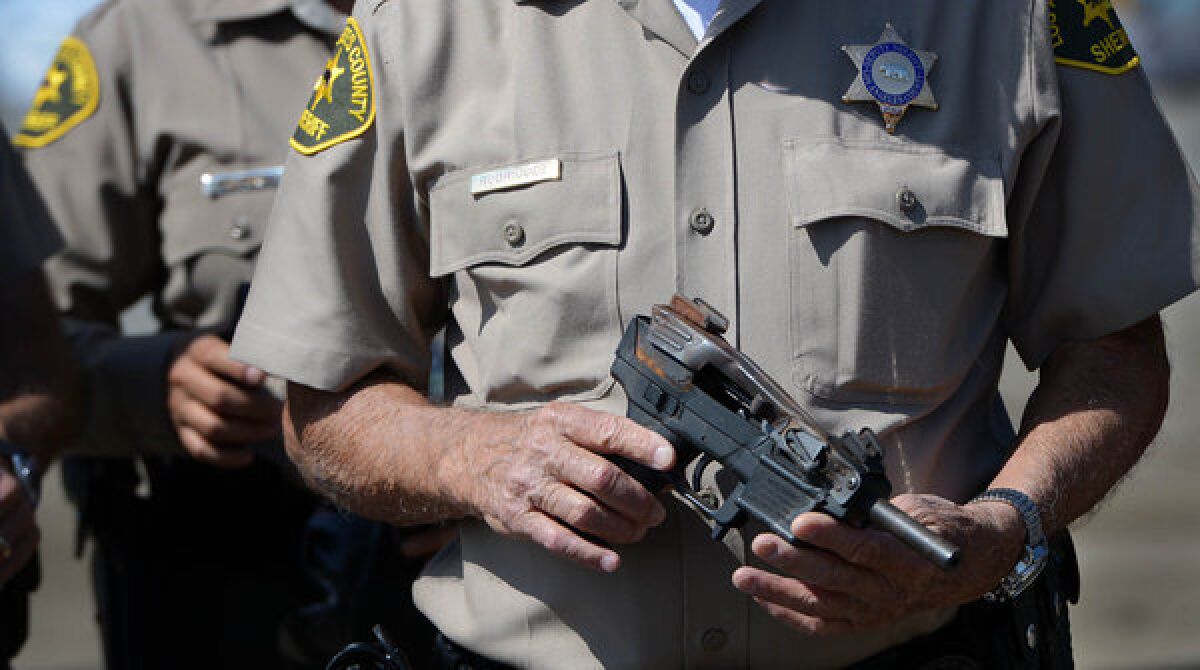 A union representing sheriff's deputies on Tuesday sought unsuccessfully to block a newspaper from publishing information from officers' background checks.