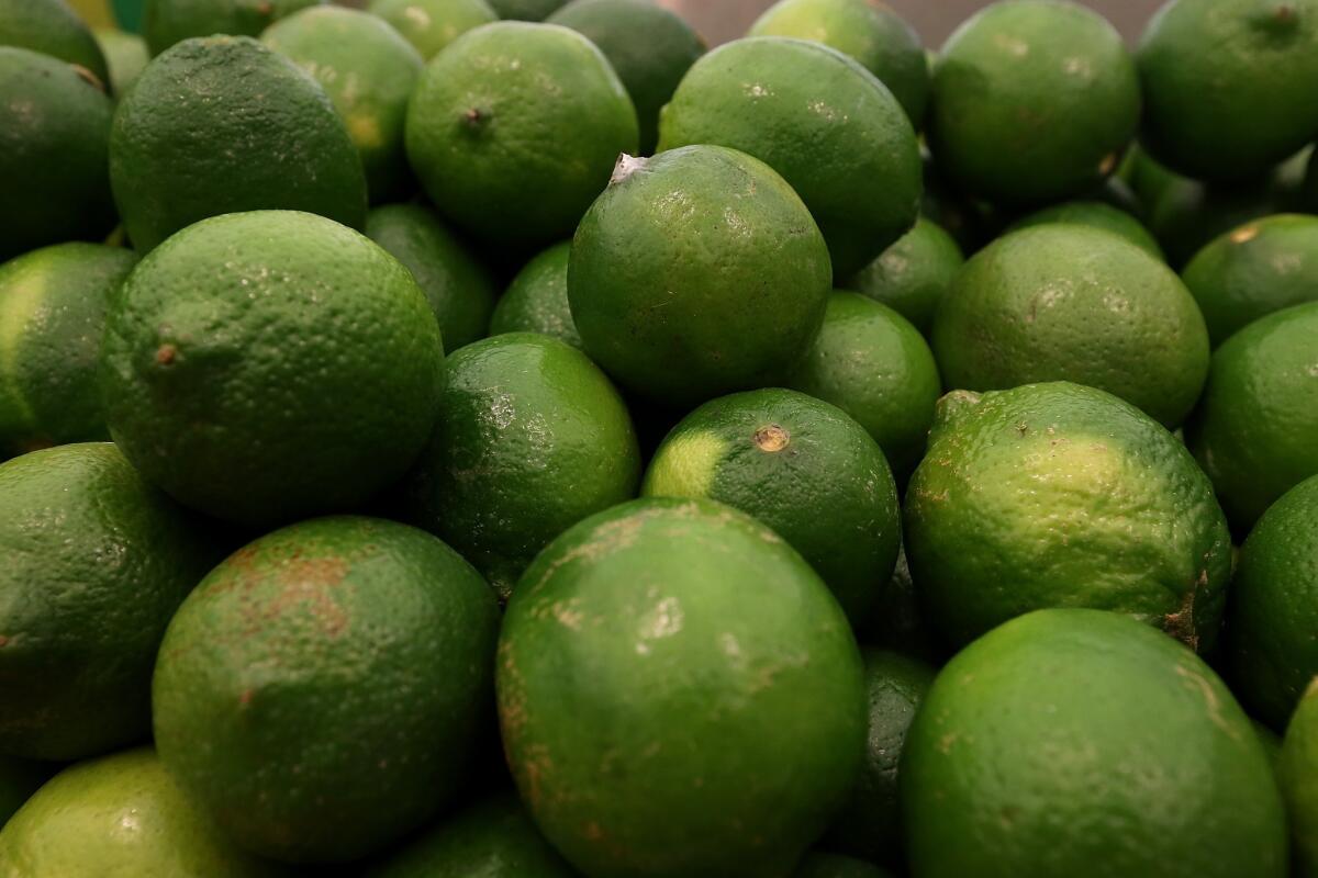 The wholesale price for limes have hit a high, as weather, disease and theft have squeezed supply.