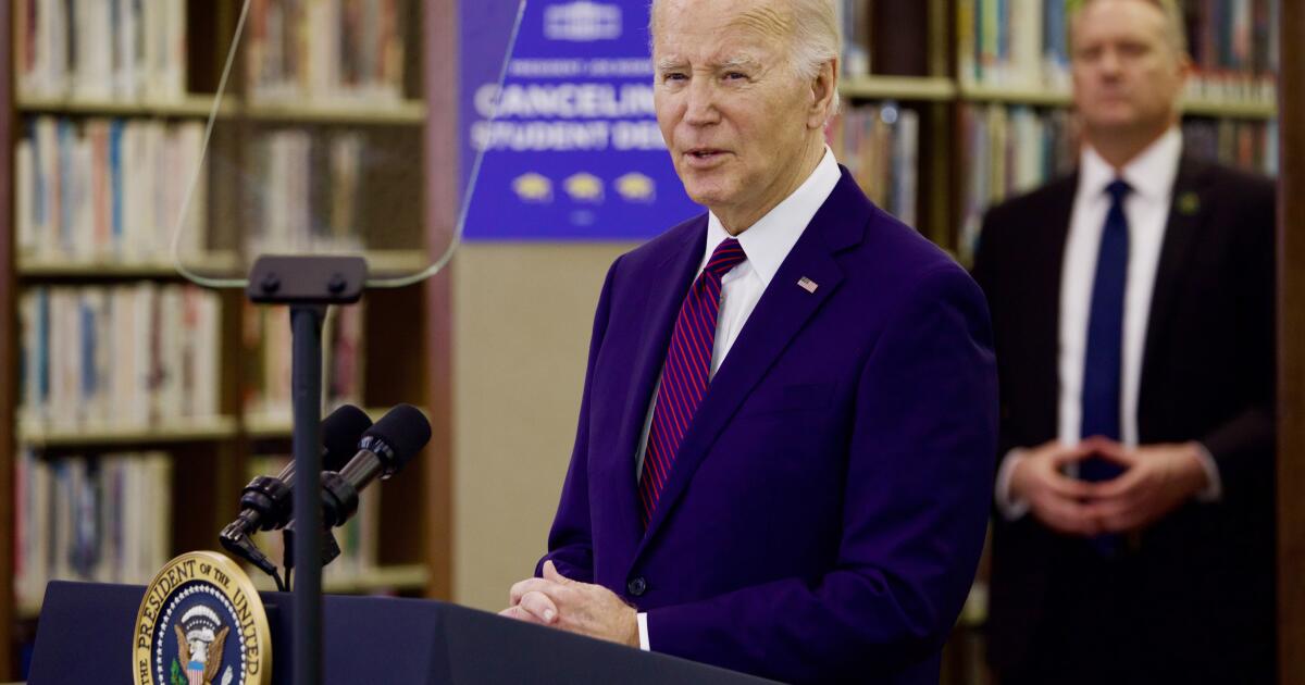Biden announces .2 billion in student debt forgiveness Biden announces .2 billion in student debt forgiveness