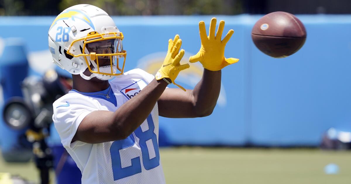 Chargers RB Isaiah Spiller Joins To Discuss Fresh Start In Year 2