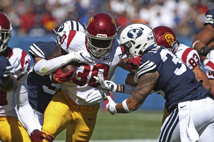 Usc Is Stunned In Overtime Loss To Byu Los Angeles Times