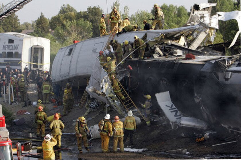 San Fernando Valley roundup: Chatsworth Metrolink crash victims seek more compensation ...