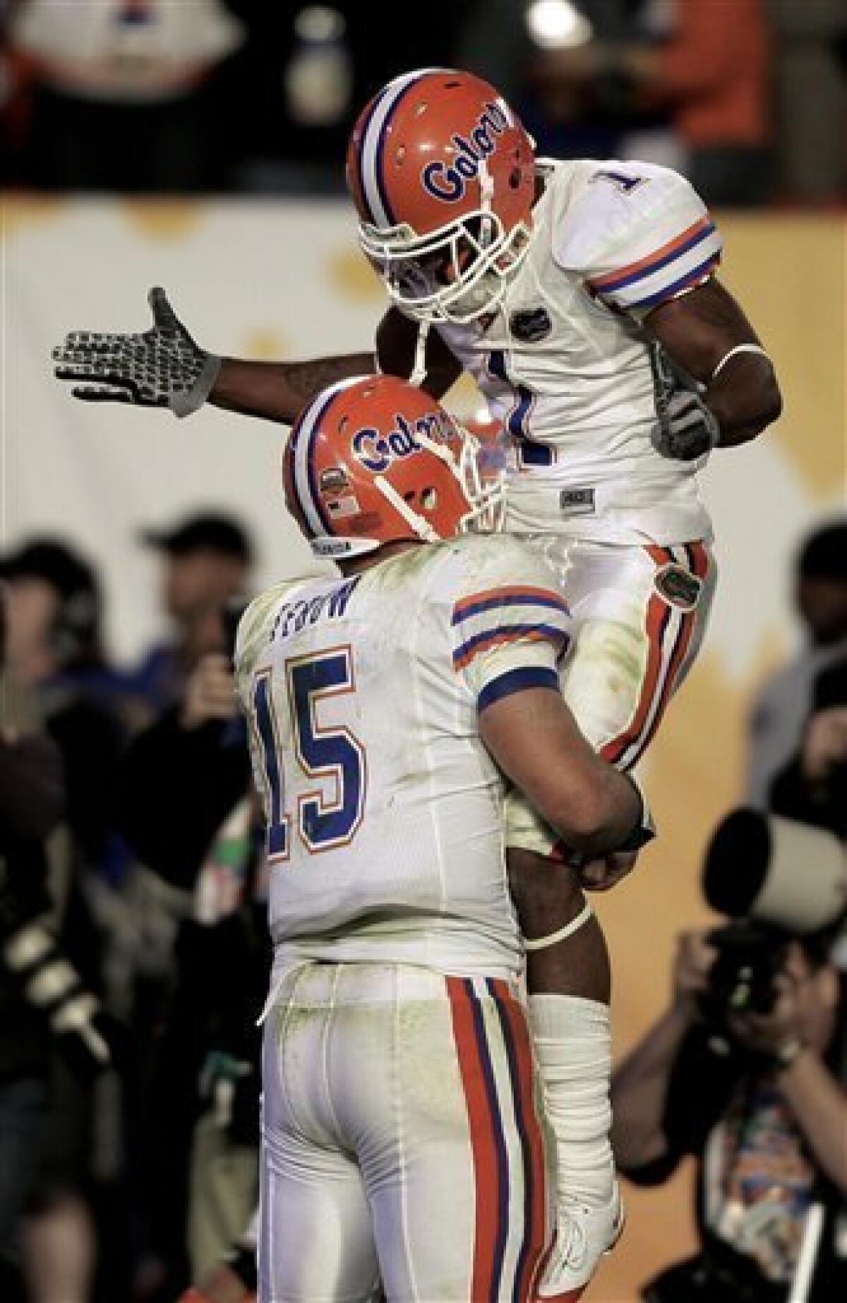 Healthy Harvin gives Gators boost in title game - The San Diego  Union-Tribune