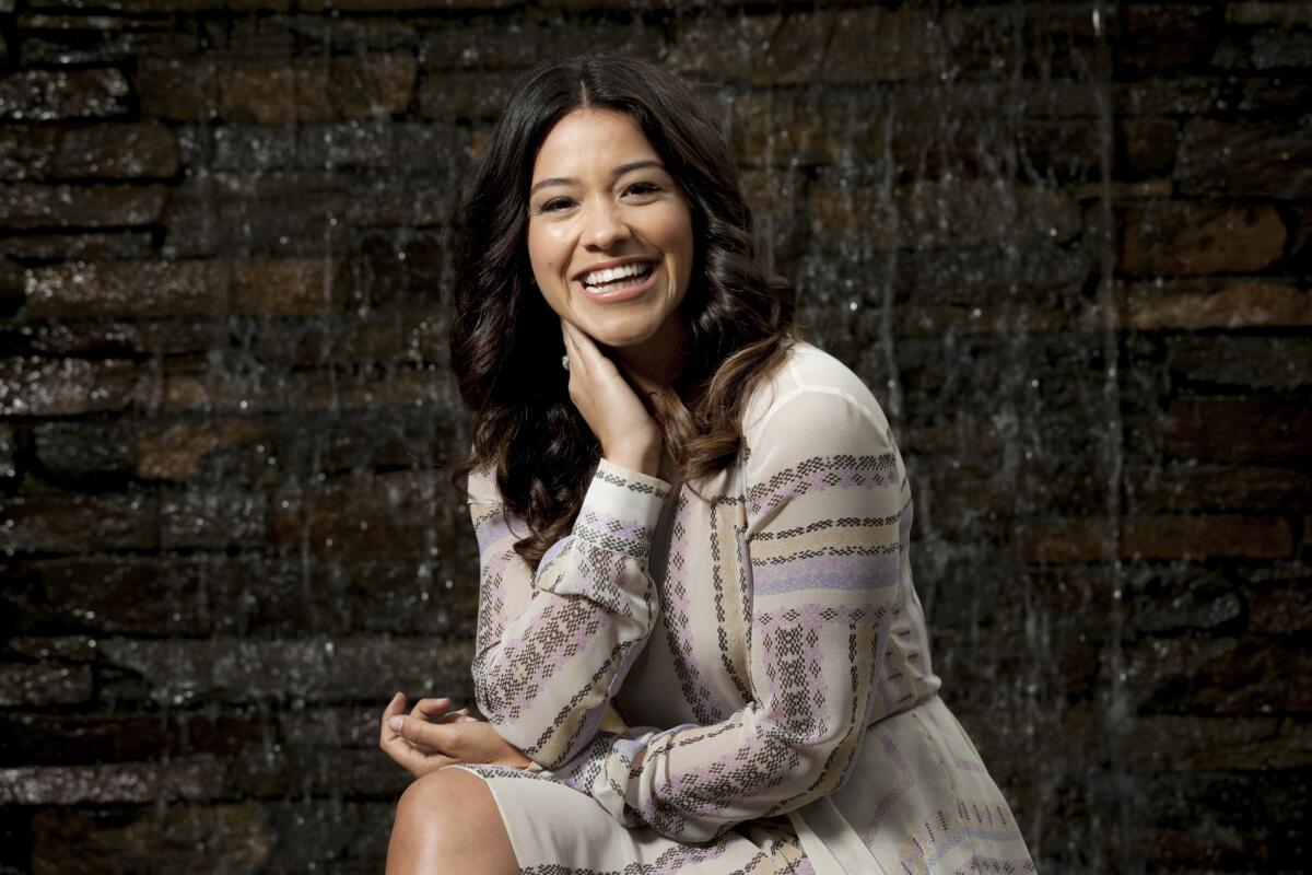 Gina Rodriguez was among the celebrities who supported Jeanine Cummins' novel "American Dirt" this week.