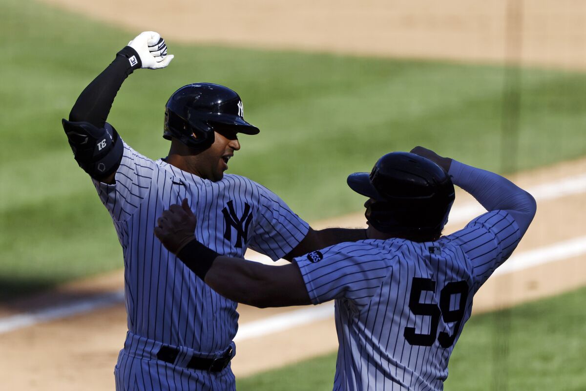 Gio Urshela hits first homer with New York Yankees