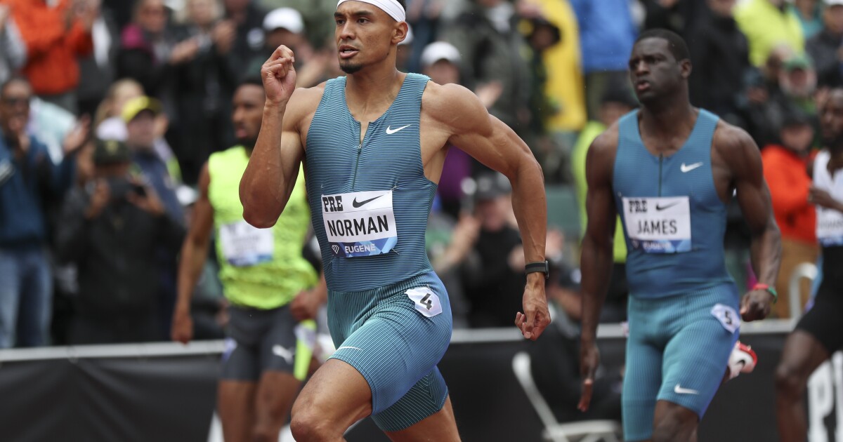After ‘devastating’ failure, former 400-meter champ Michael Norman seeks winning form