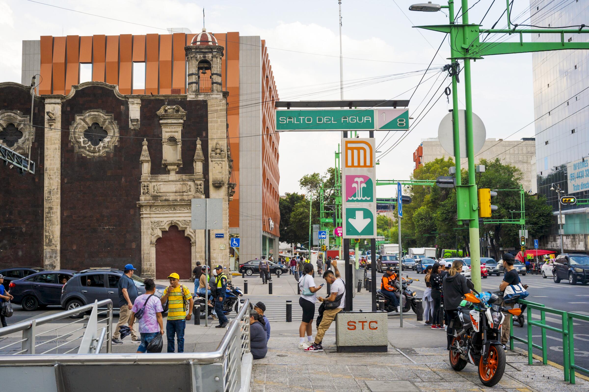 In Mexico City, life is a contact sport.