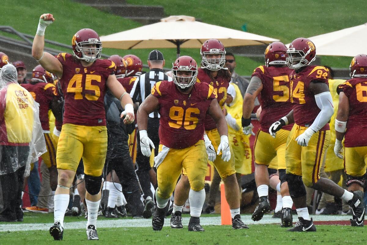 USC will take an eight-game winning streak into the Rose Bowl game.