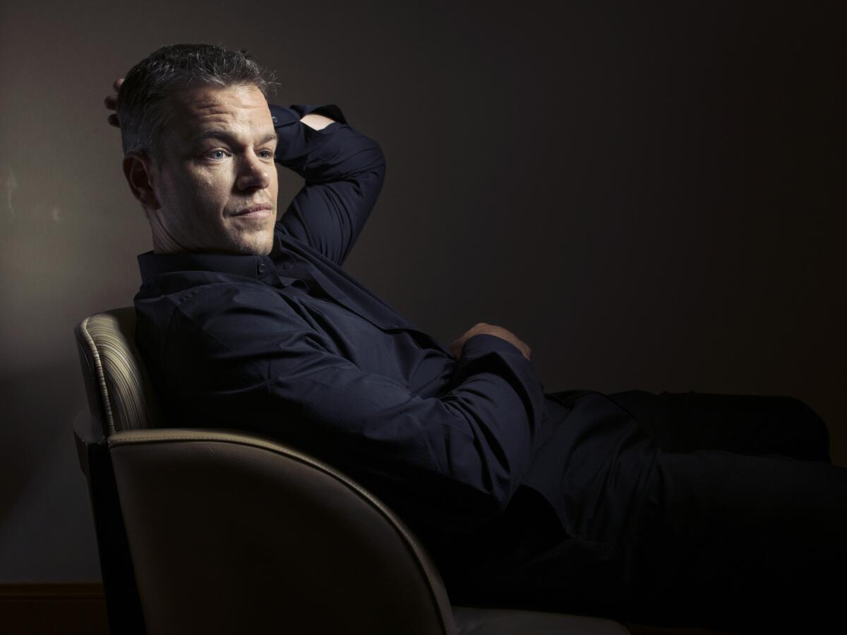 Matt Damon, shown here earlier this month at the Toronto International Film Festival, addresses some of the rumors and hair-raising attitudes.