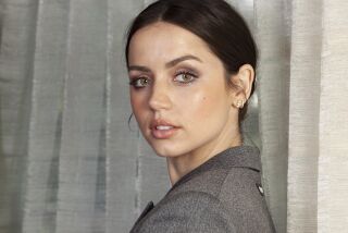 This Nov. 16, 2019 photo shows actress Ana de Armas posing for a portrait to promote her film "Knives Out" at The Four Seasons Hotel in Los Angeles. (Photo by Rebecca Cabage/Invision/AP)