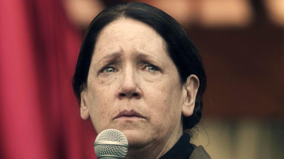 Ann Dowd in a scene from "The Handmaid's Tale."