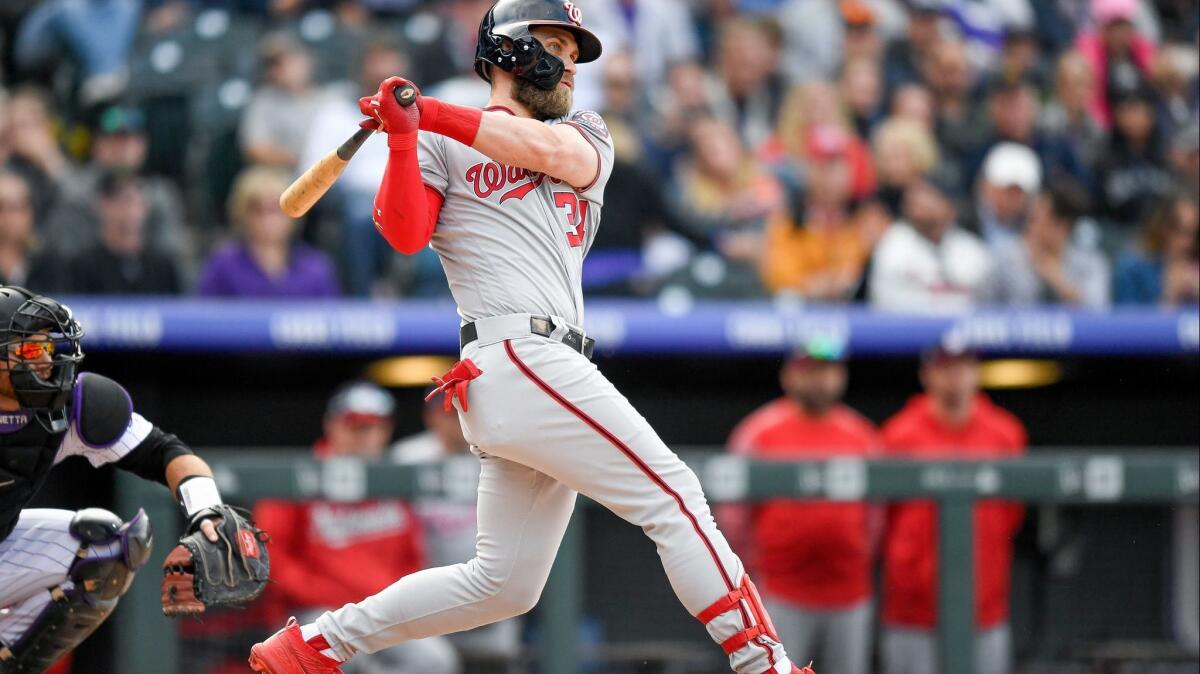 Bryce Harper, the National League most valuable player in 2015, batted .249 last season but hit 34 home runs and drove in a career-high 100 runs..