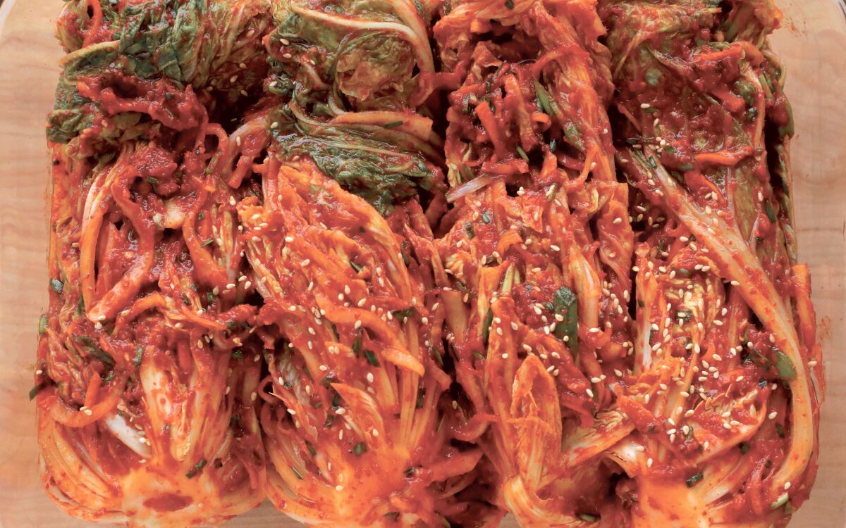 Tongbaechu kimchi