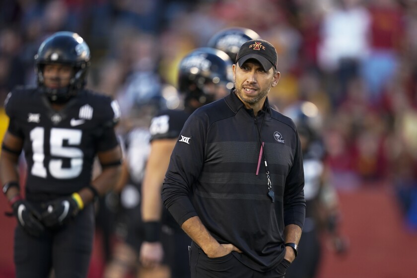 Iowa State's Matt Campbell may alter USC's coaching search - Los Angeles  Times