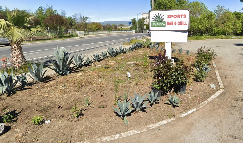 Google street view of the Agave Sports Bar & Grill in San Jose