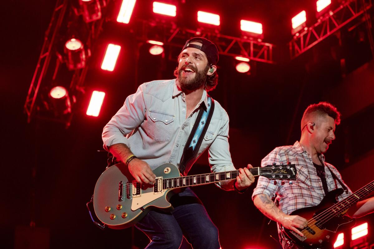 Thomas Rhett performs in Nashville in 2022.