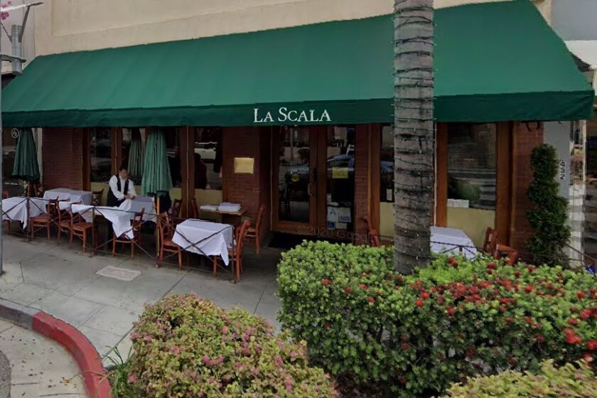 La Scala restaurant in Beverly Hills