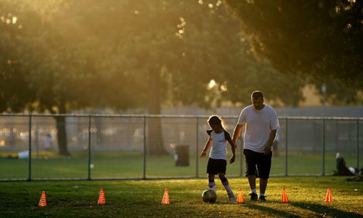Pictures: Fathers and sons in sports - Los Angeles Times