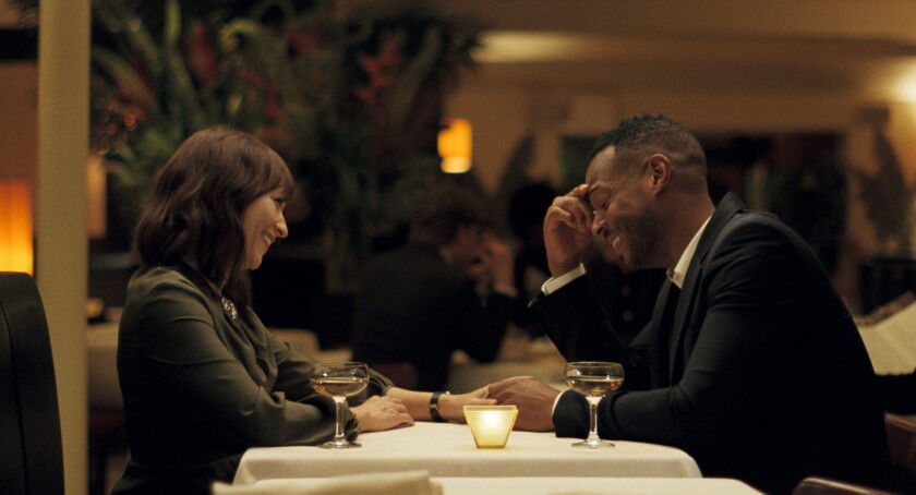 Rashida Jones and Marlon Wayans in "On the Rocks."