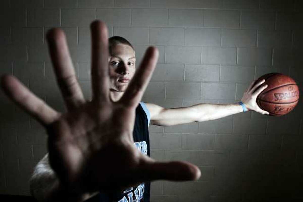 Crescenta Valley High's Cole Currie is the All-Area Boys' Basketball Player of the Year.