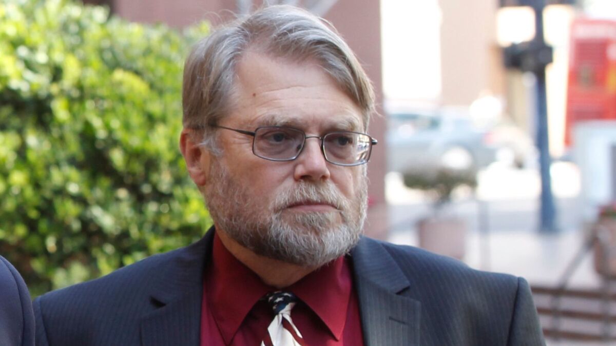 San Diego Superior Court Judge Gary Kreep, shown in this file photo from April 2012, is facing a disciplinary hearing from the state Commission on Judicial Performance.
