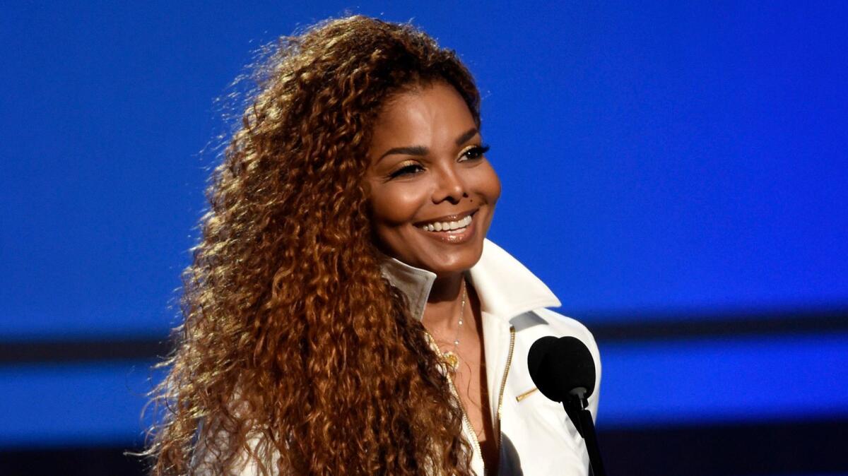 Janet Jackson, shown at the BET Awards in 2015, performed Sunday night at the Hollywood Bowl.