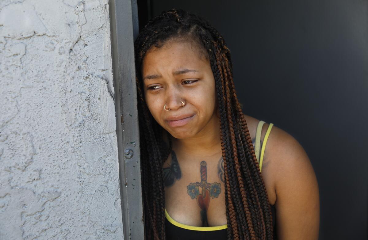 Cotie Davis, 20, sister of crash victim Asherey Ryan