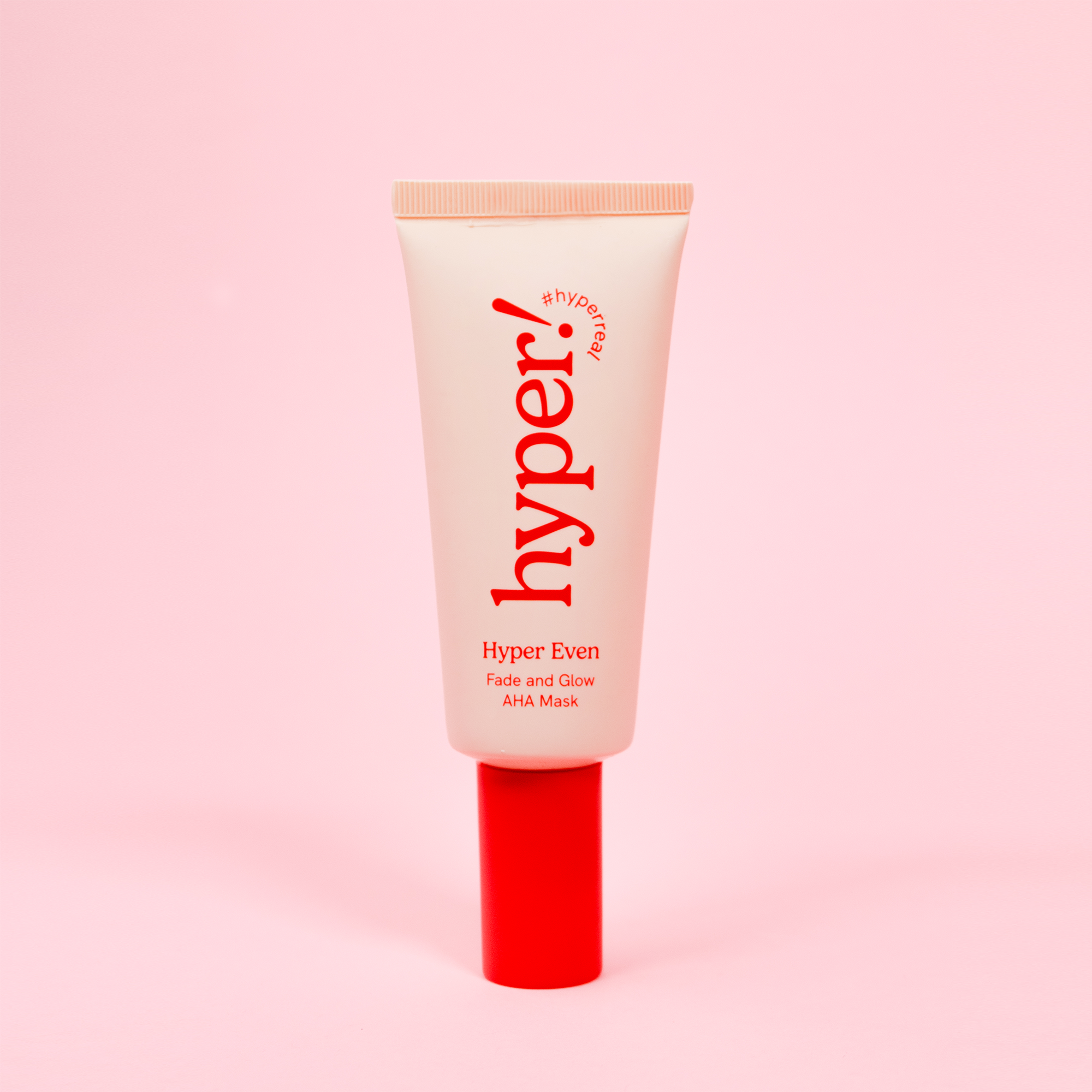 Photo of Hyper! Even Fade and Glow Mask bottle.
