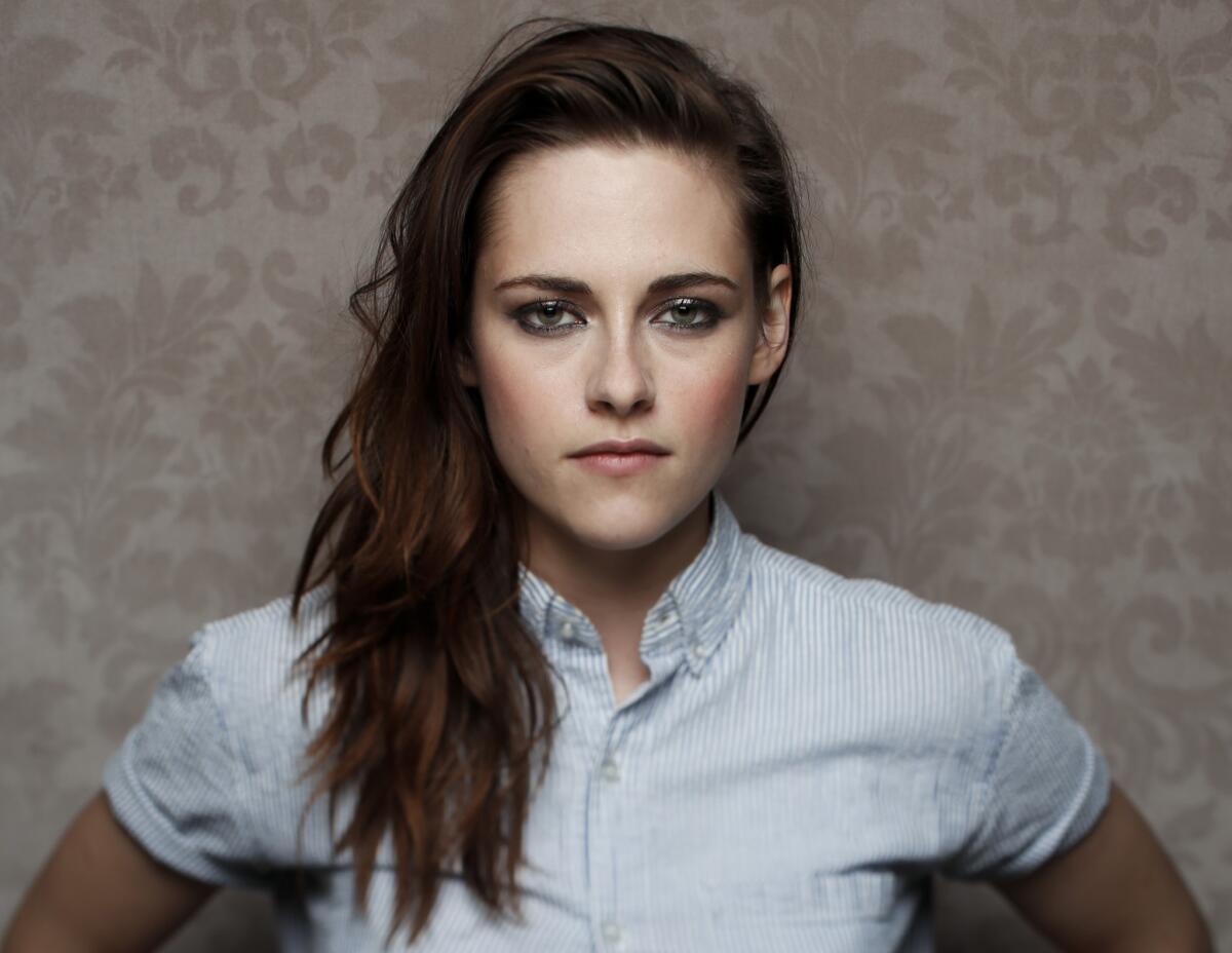 A Kristen Stewart also looks moody in this Times photo taken in January 2014.