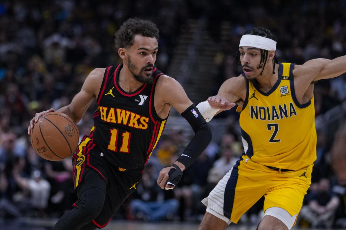 Hawks' Trae Young says he feels better after late-season warmup for play-in  game versus Bulls - The San Diego Union-Tribune