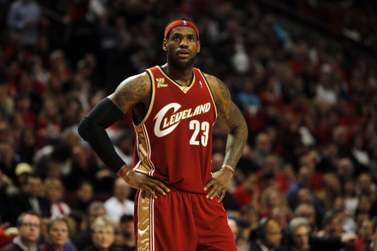 LeBron James bolted from the Cleveland Cavaliers after the 2009-2010 season.