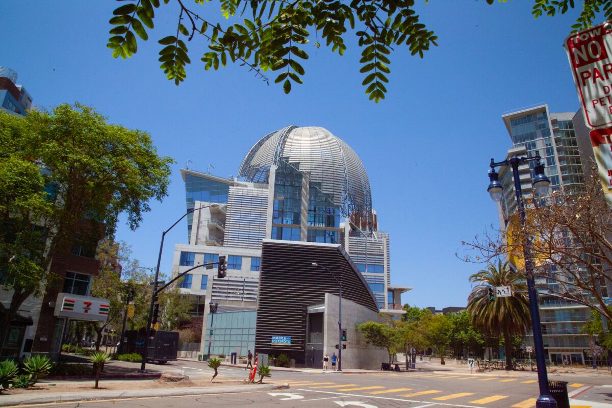 La Biblioteca Central de San Diego el martes 14 de junio de 2022 en San Diego, California.