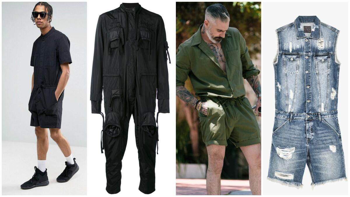 Why everyone is suddenly talking about male rompers
