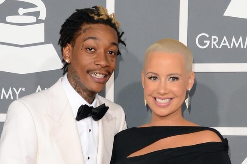 Wiz Khalifa and Amber Rose welcomed a son on Thursday.