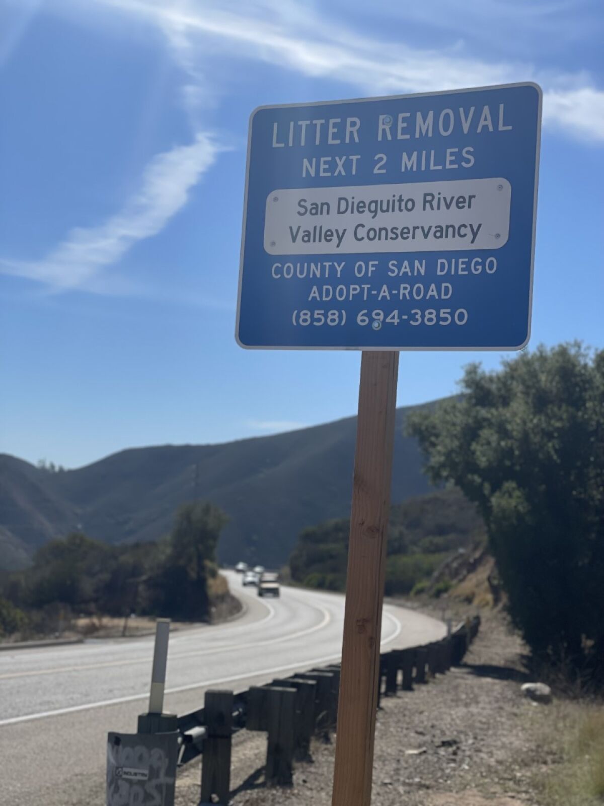 The County of San Diego’s Adopt-a-Road program 