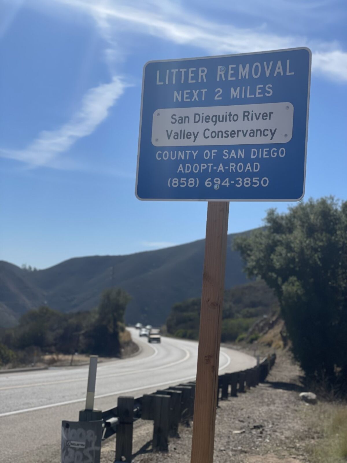 The County of San Diego’s Adopt-a-Road program