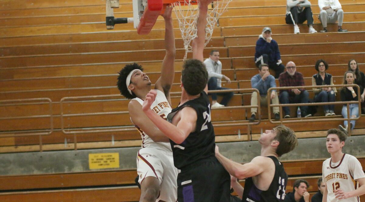 Chris Howell (5) puts in a reverse lay-up.