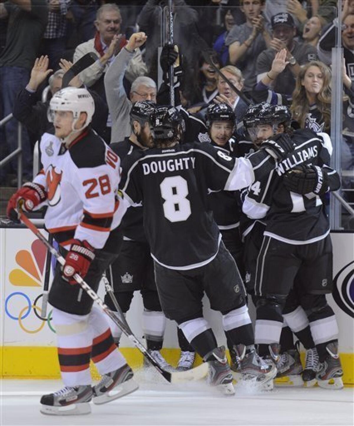 New Jersey Devils Flopped in Overtime to Los Angeles Kings - All About The  Jersey