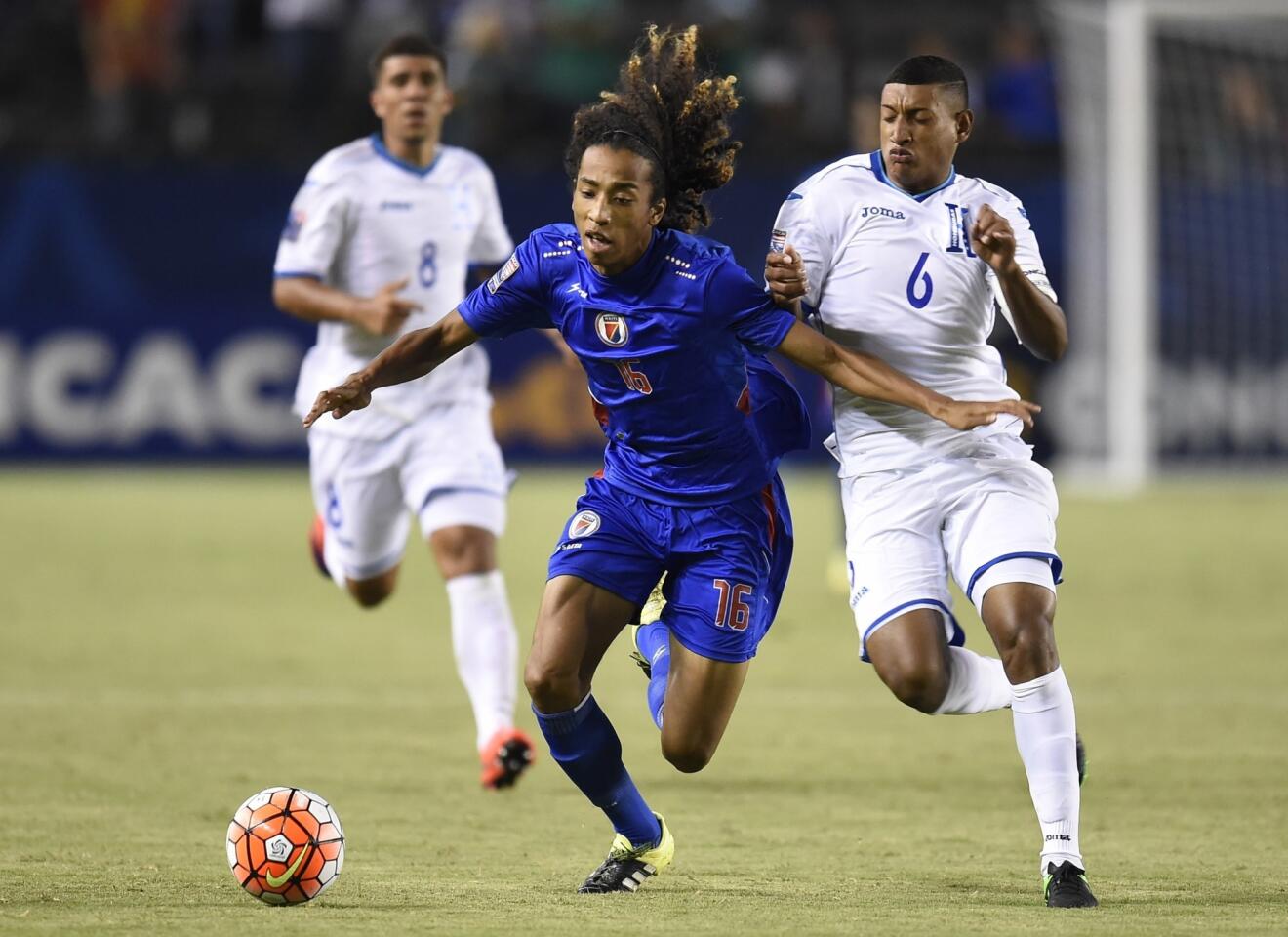 FBL-HND-HTI-CONCACAF-OLYMPIC-QUALIFYING