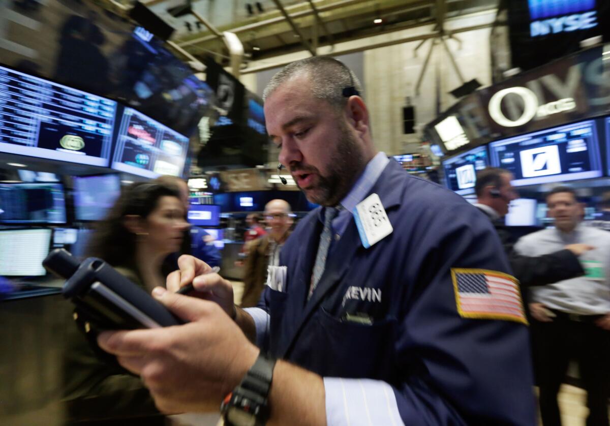 Encouraging economic signs sent stock markets to record levels.