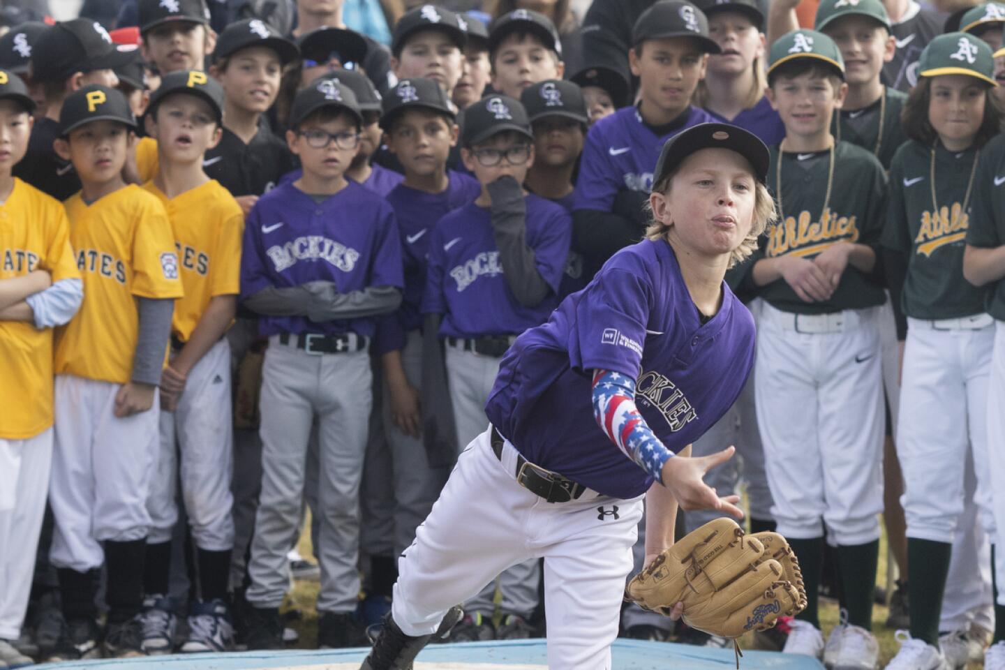 Snapshots: Artesia's Youth Baseball opening day – Orange County