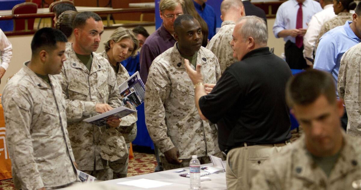 MILITARY Camp Pendleton job fair draws thousands The San Diego Union