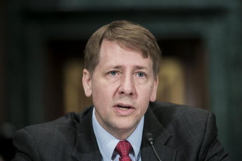 Richard Cordray, director of the Consumer Financial Protection Bureau.