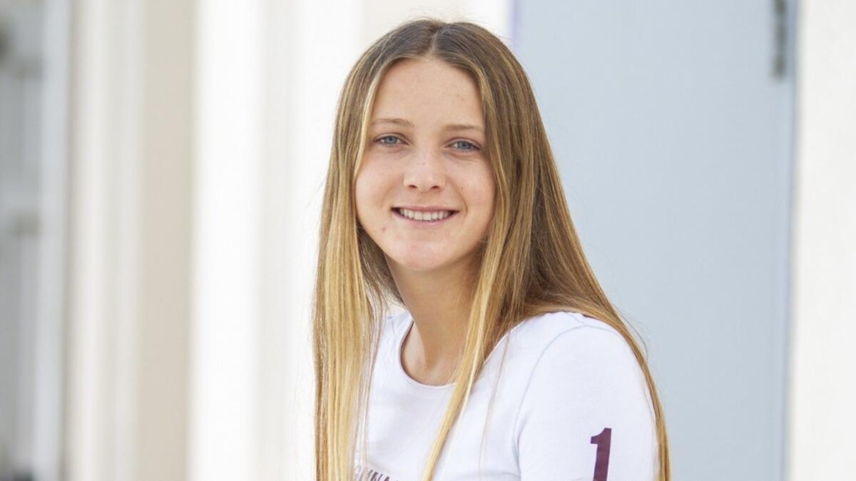 Laguna Beach High goalkeeper Quinn Winter is headed to play water polo at UCLA.