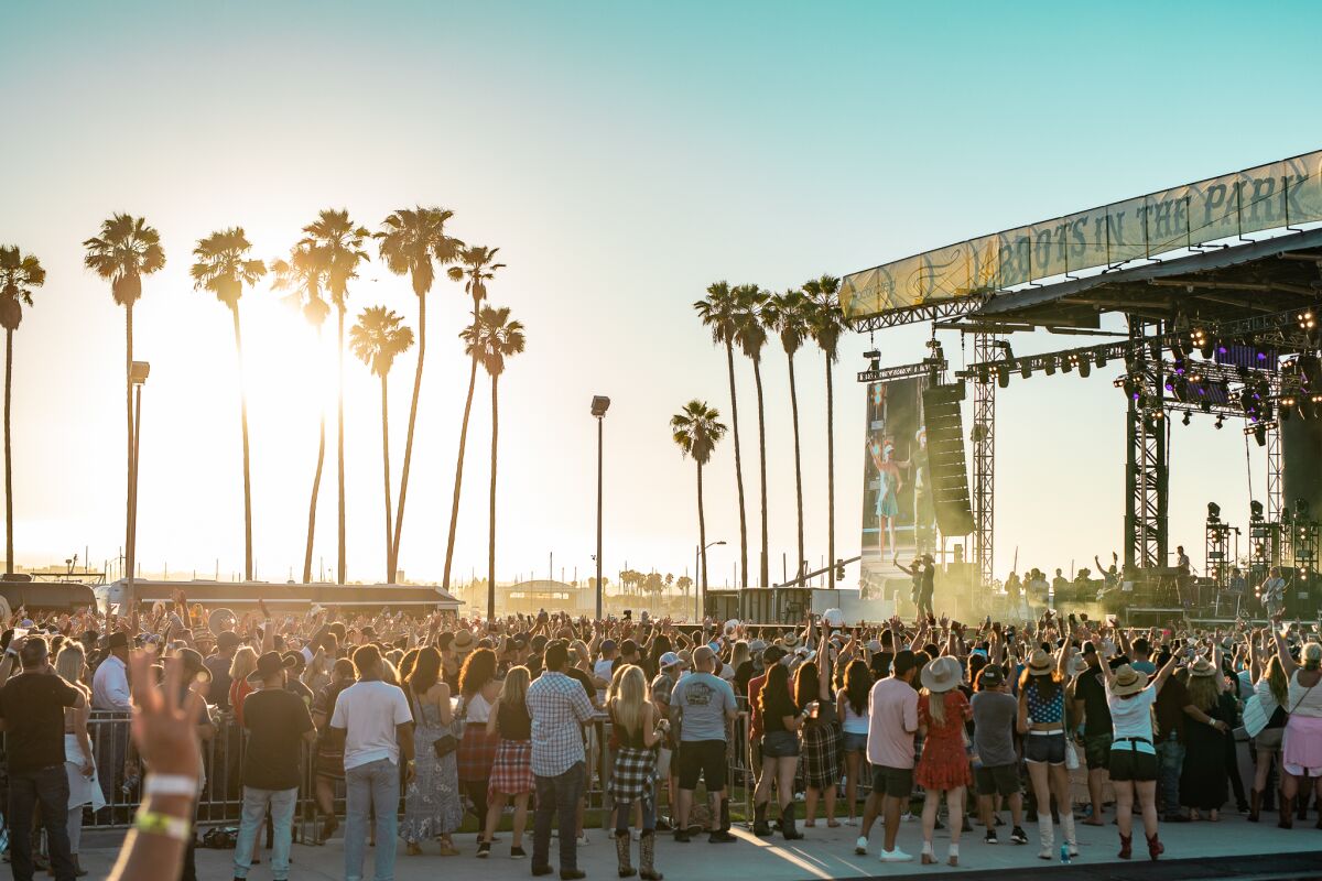 Country fans flocked to Waterfront Park for Boots in the Park on Sunday, Aug. 1, 2021.