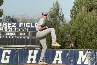 Left-hander Dylan Volantis of Westlake is 6 feet 6 and committed to USC.