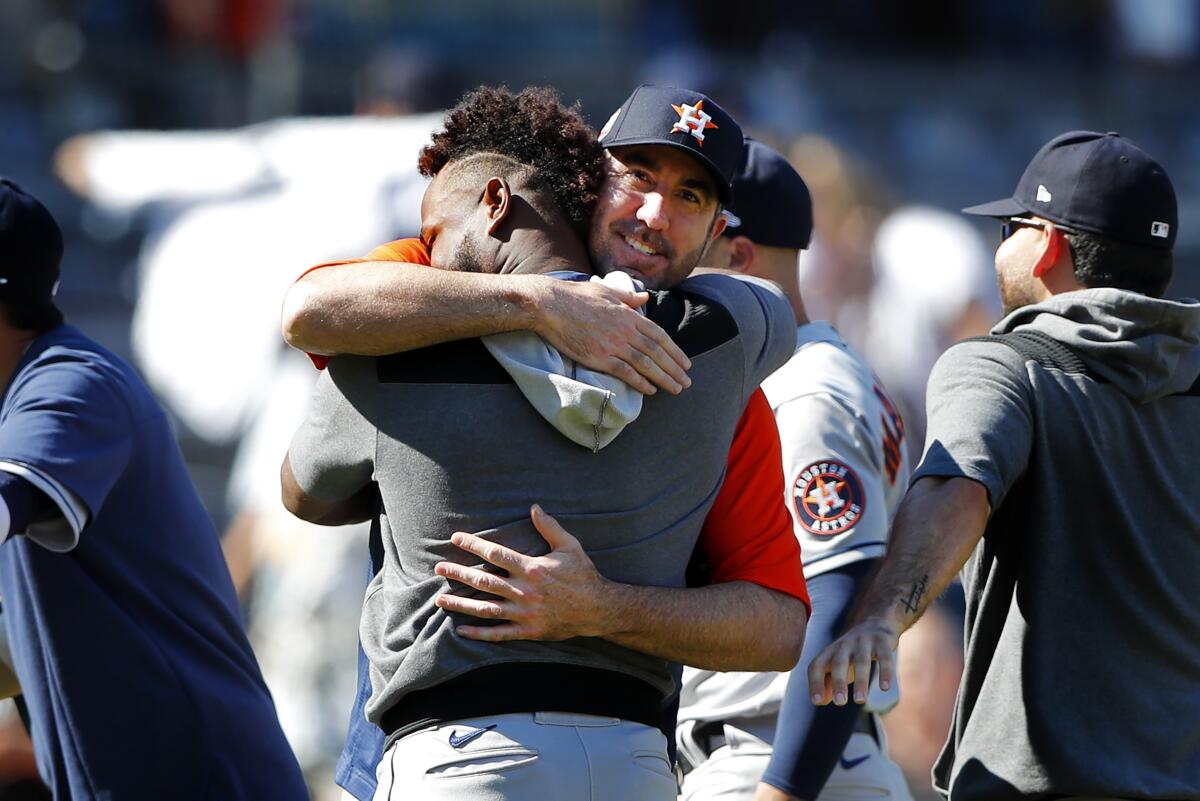 LEADING OFF: After no-hitter, Astros seek series W vs Yanks - The
