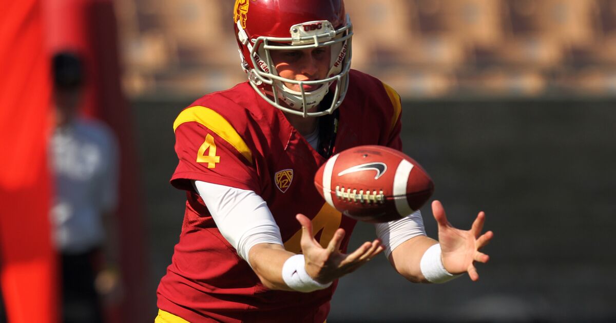 USC backup quarterback Max Browne aims to be ready if called upon Los