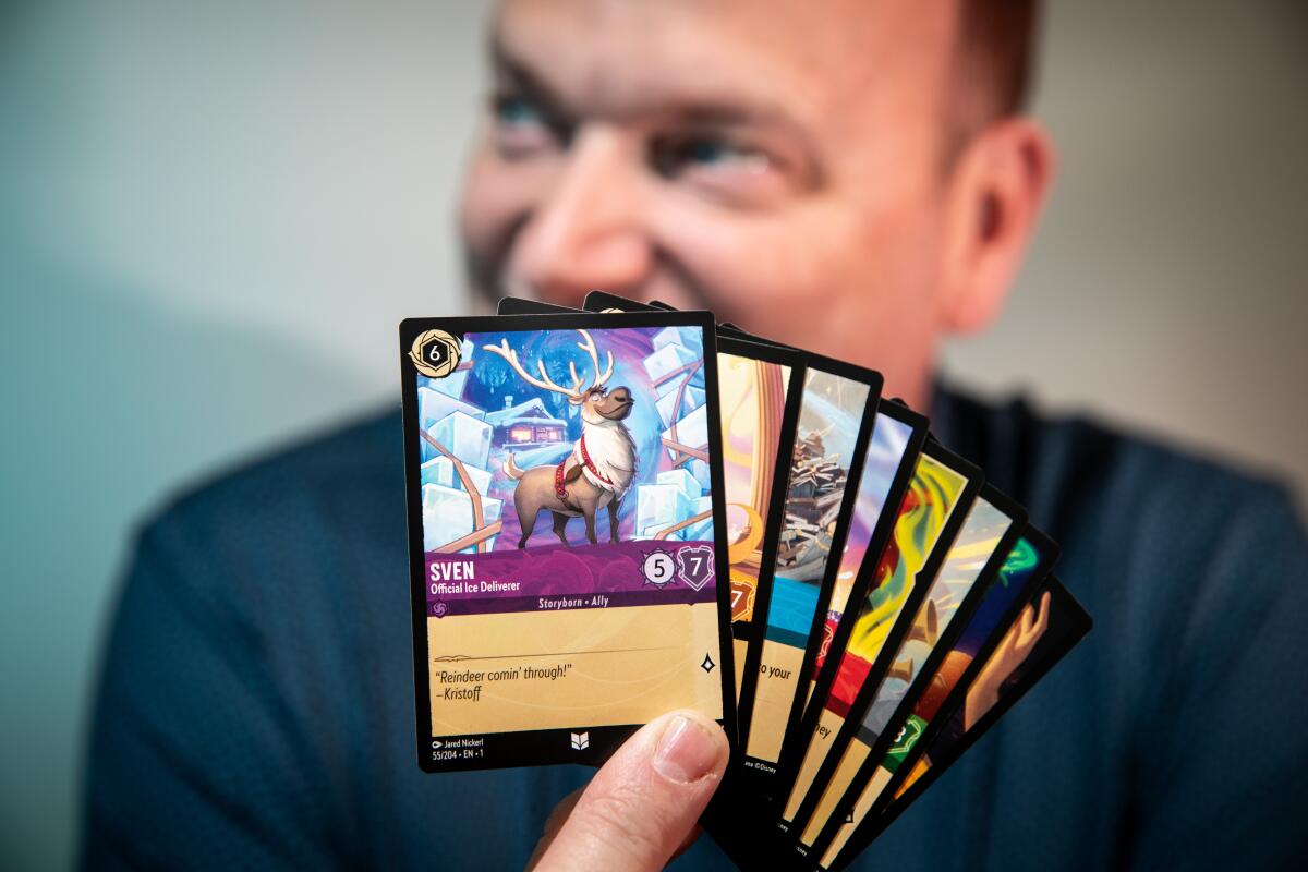 Disney Lorcana Disney's Lorcana aims to be the next Magic: The Gathering - Los Angeles Times