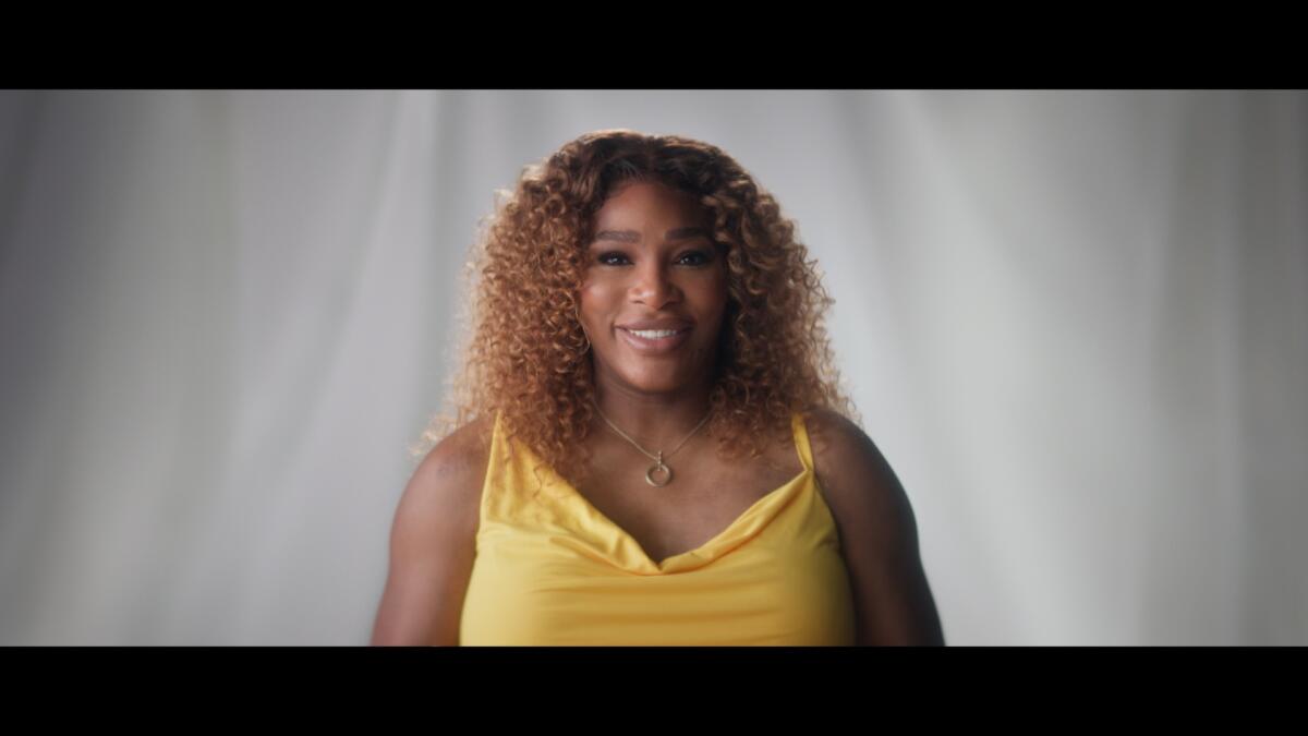 Serena Williams in docuseries "In the Arena."